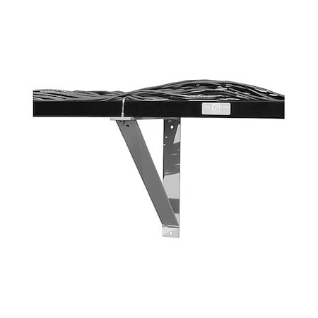 Chatsworth Products Cpi TRIANGULAR WALL SUPPORT BRKT, FOR 18"W CABLE RUNWAY, STEEL 11746-718